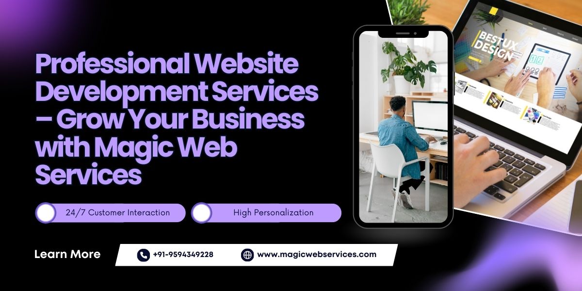 professional website development services
